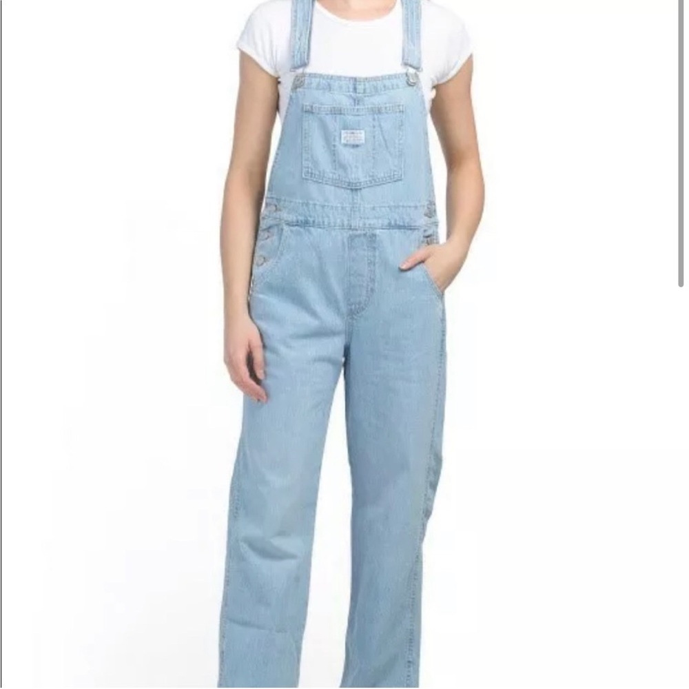 Levi’s Vintage Denim Overalls Throwback